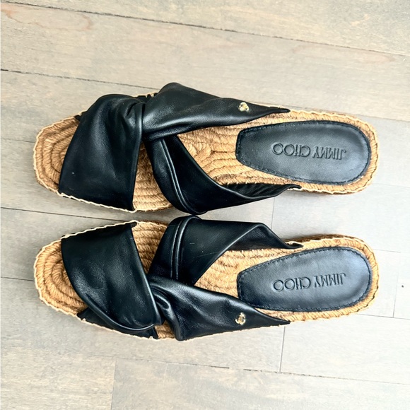 Jimmy Choo Daja Platform Espadrilles Sandals - Picture 2 of 7